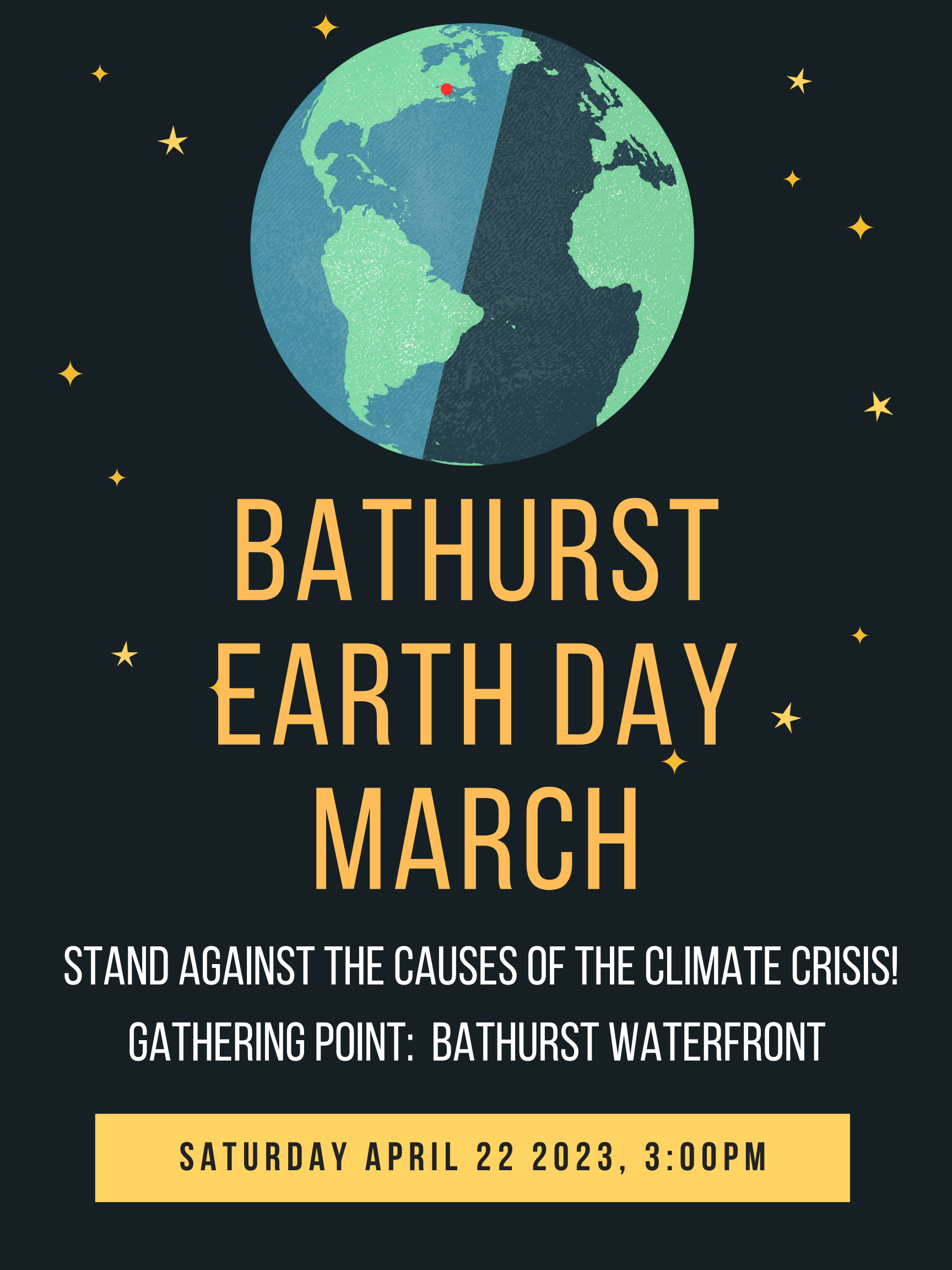 Bathurst Earth Day march 2023